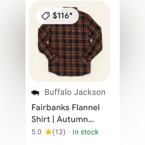 BUFFALO JACKSON Women’s BRAND NEW FLANNEL SHIRT Sz L 100% COTTON !! - Picture 5 of 5